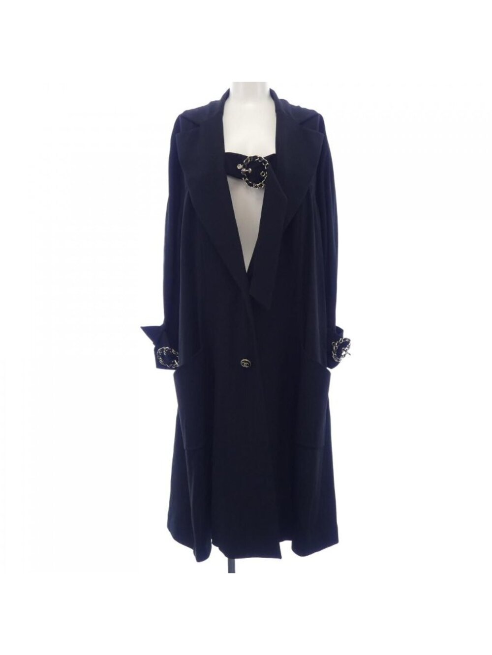Chanel 20S Coat Black